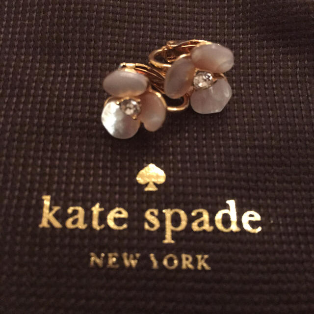 kate spade new york - Kate spade ディスコパンジー イヤリングの通販 by waya｜ケイトスペード