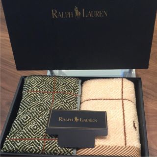 ラルフローレン(Ralph Lauren)の【今日だけ値下げ 新品】ラルフローレン ウォッシュタオル2枚入(タオル/バス用品)