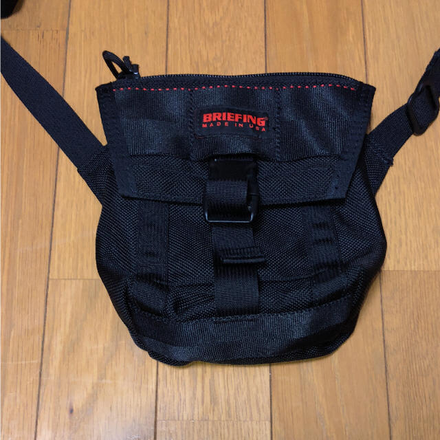 BRIEFING(ブリーフィング)のニルバーナ様専用、ブリーフィング、ミニショルダーバッグ、黒色 メンズのバッグ(ショルダーバッグ)の商品写真