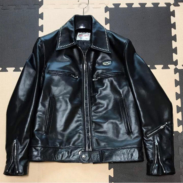 HYSTERIC GLAMOUR(ヒステリックグラマー)のHysteric Glamour × Lewis Leathers M メンズのジャケット/アウター(レザージャケット)の商品写真