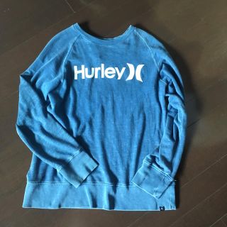 ハーレー(Hurley)のhurleyインディゴスウェット☆M美品(スウェット)