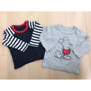 ユニクロ(UNIQLO)のユニクロ 長袖Tシャツ 80cm(Ｔシャツ)