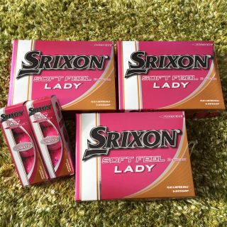 スリクソン(Srixon)の新品未使用 ダンロップ スリクソン レディース ゴルフボール ３ダース おまけ付(ゴルフ)