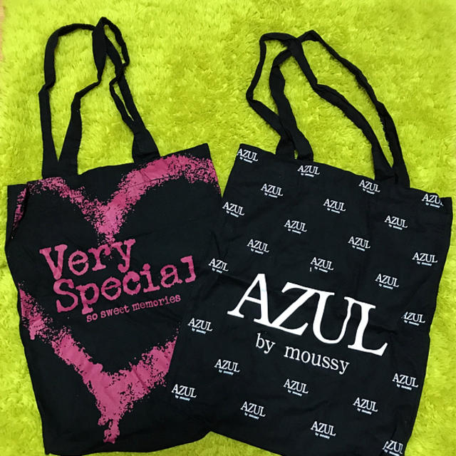 AZUL by moussy(アズールバイマウジー)のAZUL by moussy✩ショップ袋 レディースのバッグ(ショップ袋)の商品写真