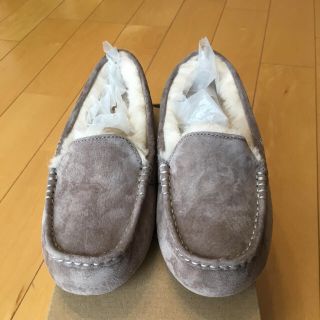 アグ(UGG)の  新品UGGモカシン    アンスレー 【スレート】US7(スリッポン/モカシン)