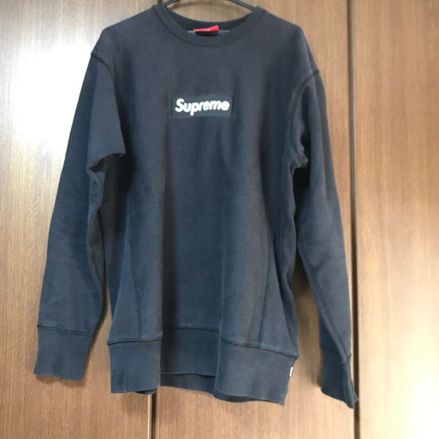 supreme  box logo crewneck