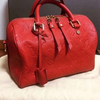 ルイヴィトン(LOUIS VUITTON)の❤️本日まで❤️ルイヴィトン スピーディ バンドリエール 25 アンプラント (ハンドバッグ)