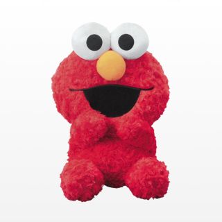 セサミストリート(SESAME STREET)の1/14限定！ セサミストリート キュートフル 特大BIGぬいぐるみ エルモ(ぬいぐるみ)