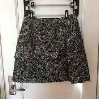 カルヴェン(CARVEN)の最終処分セール CARVEN カルヴェン ウール ツイード スカート(ひざ丈スカート)