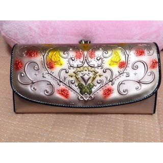 アナスイ(ANNA SUI)のアナスイ ANNA SUI ピンクゴールド長財布(財布)