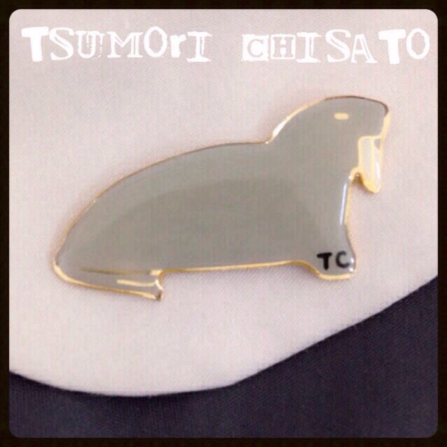 TSUMORI CHISATO(ツモリチサト)の♡ツモリチサト♡アザラシさんピンバッジ♡ レディースのアクセサリー(ブローチ/コサージュ)の商品写真