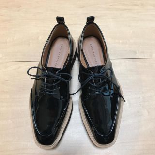 ザラ(ZARA)のZARA プラットフォームシューズ size38(ローファー/革靴)