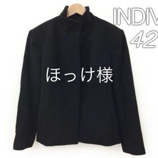 インディヴィ(INDIVI)のインディヴィ SIZE 42 (L) ステンカラーコート INDIVI レディー(チェスターコート)