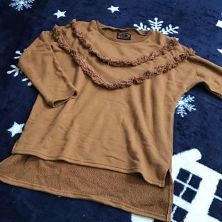 マーキーズ(MARKEY'S)のsweettooth様専用☆マーキーズ☆フリンジ付きトレーナー(Tシャツ/カットソー)