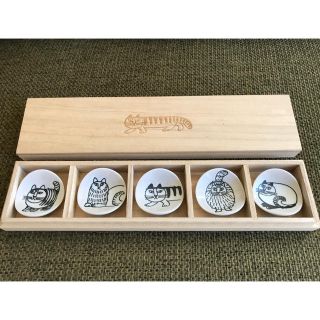 リサラーソン(Lisa Larson)の❗️値下げ❗️【美品・未使用】リサラーソン  猫 箸置き(テーブル用品)