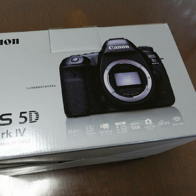 Canon - 新品未開封　CANON 5D mark Ⅳ ボディ メーカー保証付　送料無料