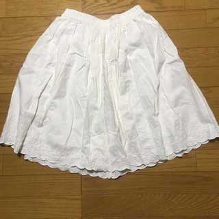 シマムラ(しまむら)のしまむら×OLIVE des OLIVE 白スカート(ひざ丈スカート)