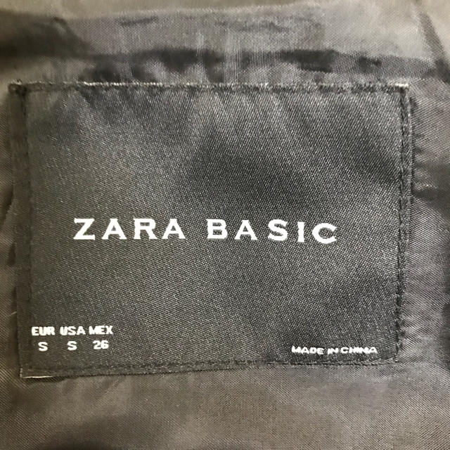 ZARA ザラ ケープ コート ポンチョ 黒