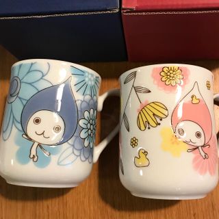 ダイキン(DAIKIN)の【非売品】ピジョンくん マグカップセット ぬいぐるみ(マグカップ)