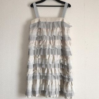 ジルスチュアート(JILLSTUART)のJILLSTUART ティアードワンピース(ひざ丈ワンピース)