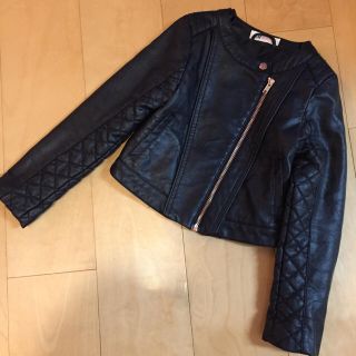 エイチアンドエム(H&M)のH&M レザー風ジャケット 122(ジャケット/上着)