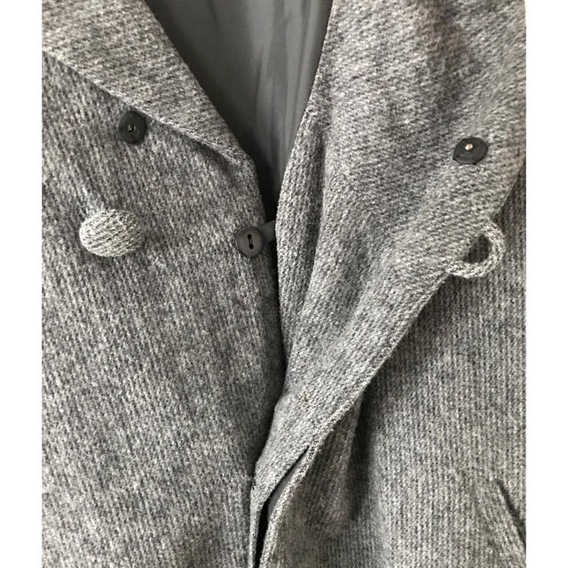 RISSAさま専用商品 着物用ウール混へちま衿コート 防寒コート レディースのジャケット/アウター(ロングコート)の商品写真