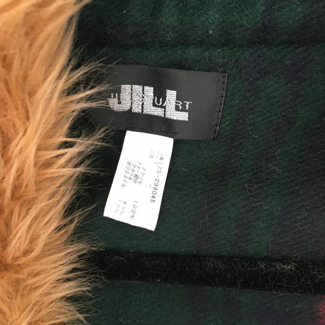 JILL by JILLSTUART(ジルバイジルスチュアート)のぴの様売約済み☆ファー付きストール❤︎ジルスチュアート レディースのファッション小物(ストール/パシュミナ)の商品写真