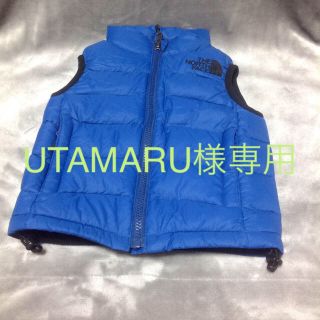 ザノースフェイス(THE NORTH FACE)のキッズダウンベスト(ジャケット/コート)