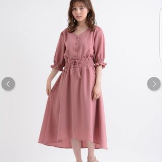 マジェスティックレゴン(MAJESTIC LEGON)のMAJESTIC LEGON コルセットベルト風ワンピース(ロングワンピース/マキシワンピース)