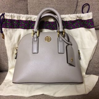 トリーバーチ(Tory Burch)のトリーバーチ ミニショルダーバッグ ライトグレー美品(ショルダーバッグ)