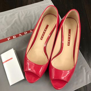 プラダ(PRADA)のプラダ ウェッジソール 美品(サンダル)