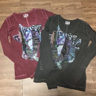 ディーゼル(DIESEL)のてくこ様専用 ディーゼル プリント長袖ティーシャツ 3枚セット(Tシャツ(長袖/七分))