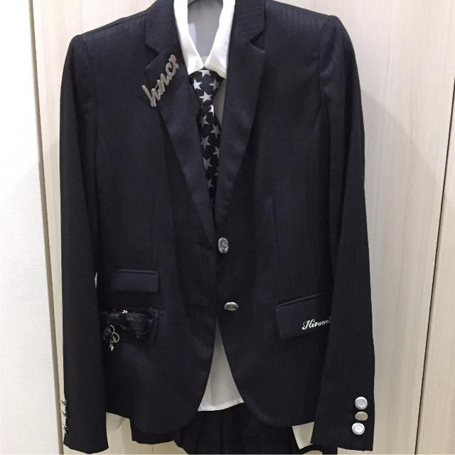 HIROMICHI NAKANO(ヒロミチナカノ)の卒業式スーツ 160  h.n.c  小学生 キッズ/ベビー/マタニティのキッズ服女の子用(90cm~)(ドレス/フォーマル)の商品写真
