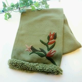 シビラ(Sybilla)のシビラ刺繍マフラー(マフラー/ショール)