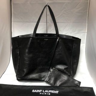 サンローラン(Saint Laurent)の◆サンローランパリ 14aw リバーシブル レザー トートバッグ 黒(トートバッグ)