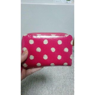 キャスキッドソン(Cath Kidston)のCath Kidston ドット柄ピンクの財布(財布)