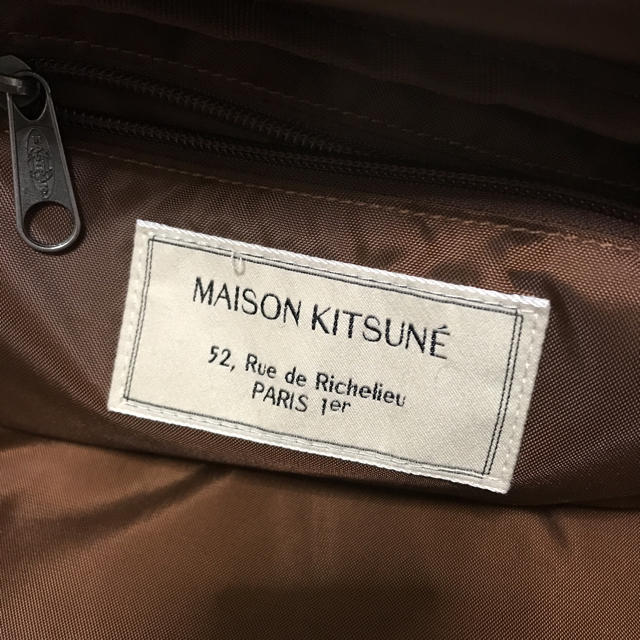 MAISON KITSUNE'(メゾンキツネ)のメゾンキツネ イーストパック コラボ ボストンバッグ メンズのバッグ(ボストンバッグ)の商品写真