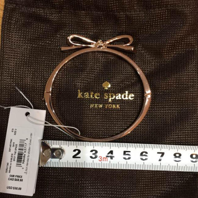 kate spade new york(ケイトスペードニューヨーク)のkate spade ケイトスペード ブレスレット 新品タグ付 レディースのアクセサリー(ブレスレット/バングル)の商品写真