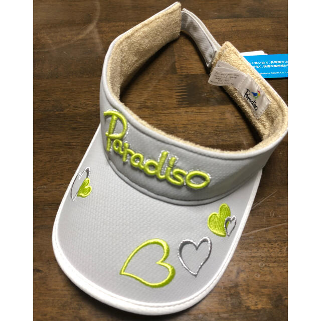 Paradiso(パラディーゾ)のテニスのバイザー 新品 スポーツ/アウトドアのテニス(ウェア)の商品写真