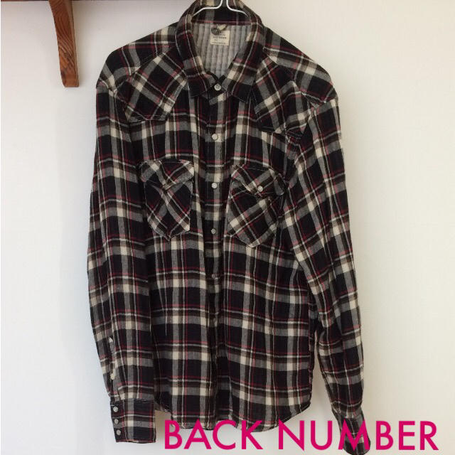 BACK NUMBER(バックナンバー)のチェックシャツ メンズのトップス(シャツ)の商品写真