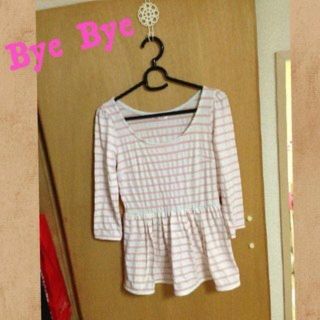 バイバイ(ByeBye)のBye Bye✻﻿ボーダートップス(カットソー(長袖/七分))