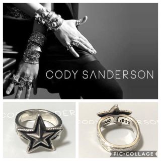 ＜CODY SANDERSON（コディサンダーソン）スモールスターリング 正規品(リング(指輪))