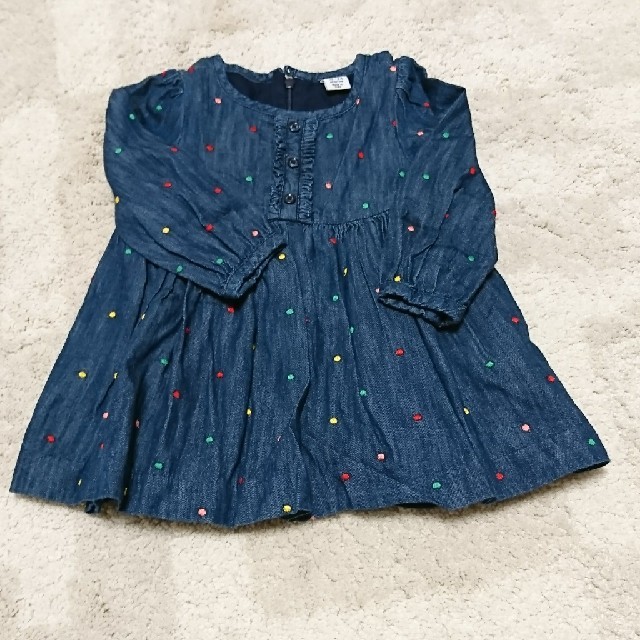 babyGAP(ベビーギャップ)のyuri様専用 babygap ベビーギャップ デニムワンピース キッズ/ベビー/マタニティのキッズ服女の子用(90cm~)(ワンピース)の商品写真