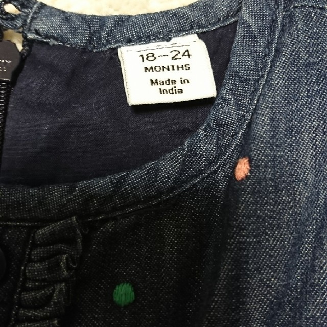 babyGAP(ベビーギャップ)のyuri様専用 babygap ベビーギャップ デニムワンピース キッズ/ベビー/マタニティのキッズ服女の子用(90cm~)(ワンピース)の商品写真