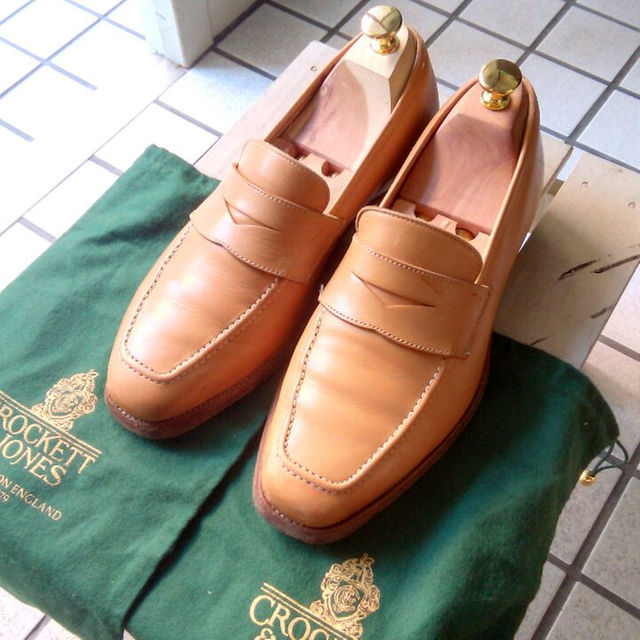 正規逆輸入品】 美品 クロケット&ジョーンズ 6E ポールスミス別注