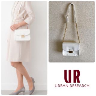 アーバンリサーチ(URBAN RESEARCH)の【美品】URBAN RESERCH キーミニショルダー(ショルダーバッグ)