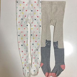 ギャップキッズ(GAP Kids)のGAP KIDS タイツ 2足セット(靴下/タイツ)