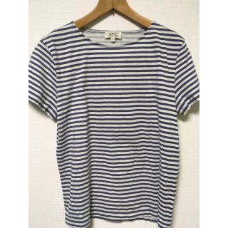 APCメンズボーダーTシャツ