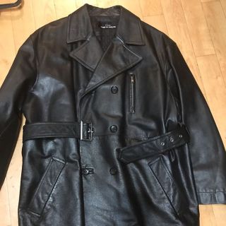 コムデギャルソン(COMME des GARCONS)の値下げ不可 80s コムデギャルソン レザーコート(その他)