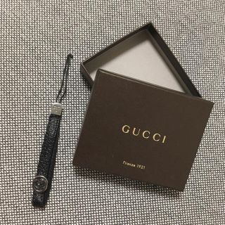 グッチ(Gucci)のGUCCI ストラップ 箱付き(ストラップ/イヤホンジャック)